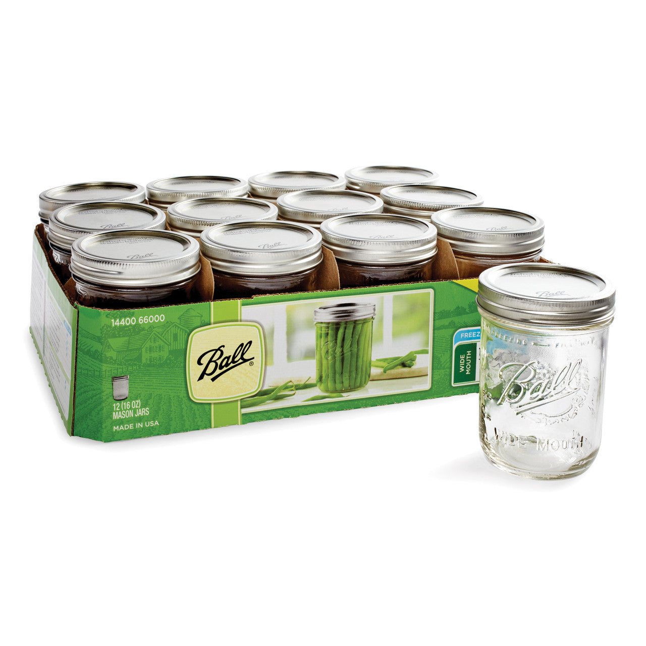 Ball Widemth Glass Jars (1x12 CT)-0