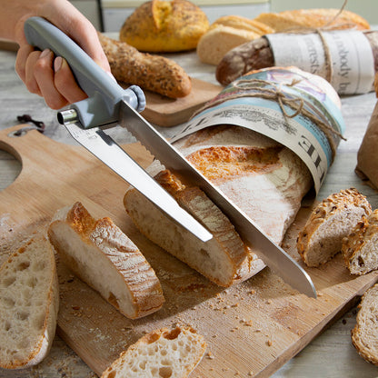 Bread Knife with Adjustable Cutting Guide Kutway InnovaGoods-0