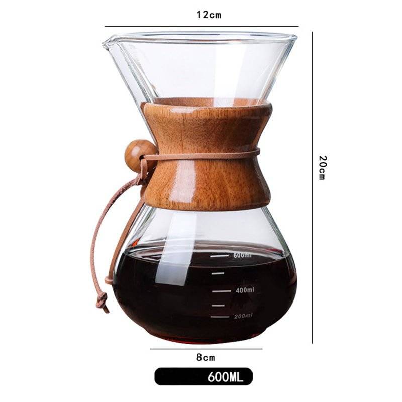 Glass Filter-Free Drip Coffee Maker | No Paper Filters, Pure Coffee Taste-3