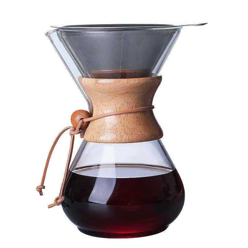 Glass Filter-Free Drip Coffee Maker | No Paper Filters, Pure Coffee Taste-0