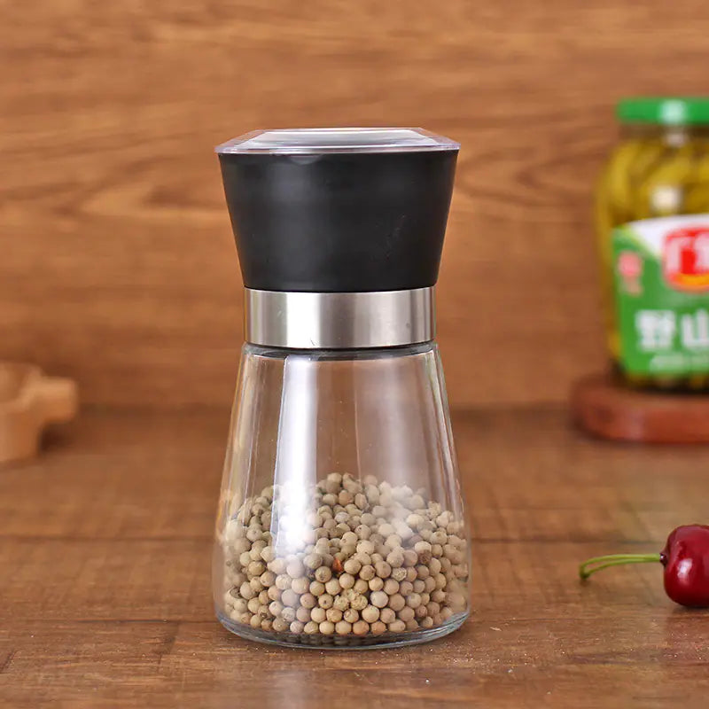 Pepper Grinder, Kitchen Utensils, Glass Bottle
